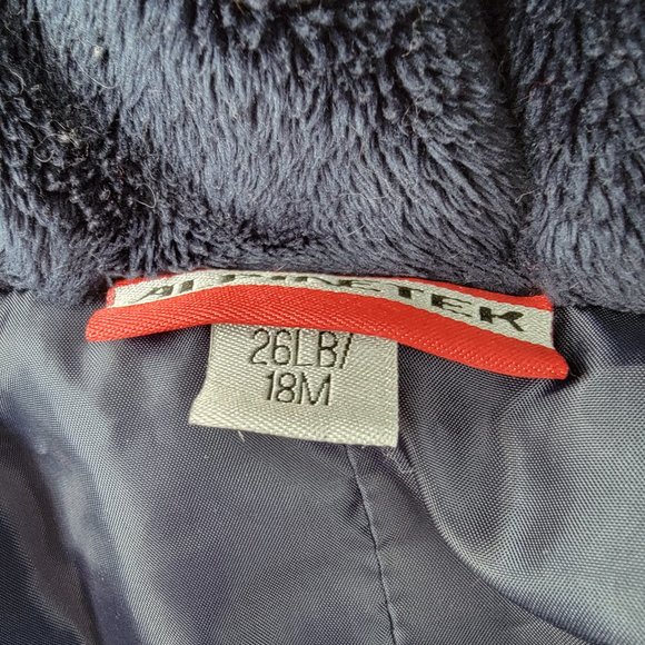 AlpineTek baby snowsuit for 18m, Navy, good condition - Picture 8 of 10